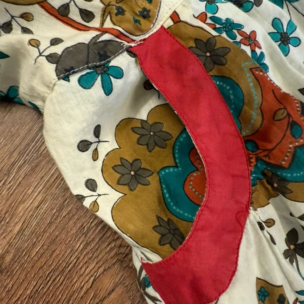 🌸 Magic Boho Floral Cotton Sundress - Picture 4 of 11